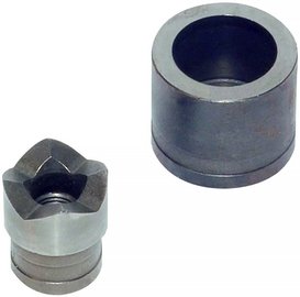 Round Punch Threaded for Ø 9.5 mm Draw Studs