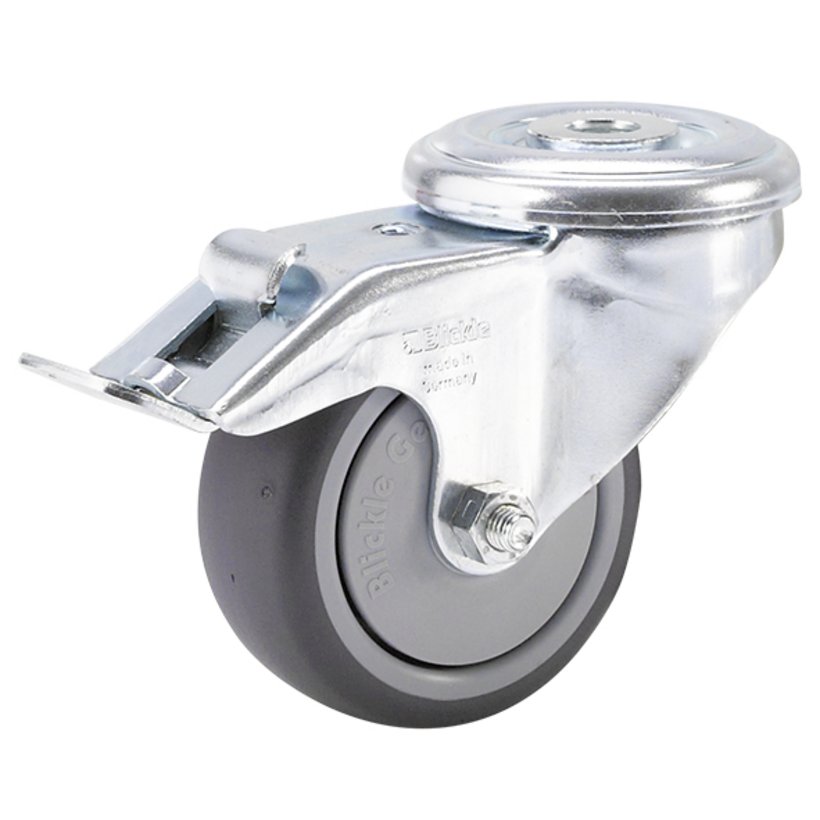 Single swivel caster, load capacity 150 kg Single swivel caster, load capacity 150 kg