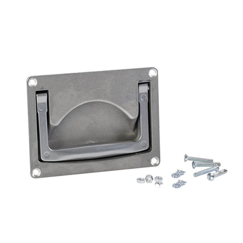 Carrying handle fold-out