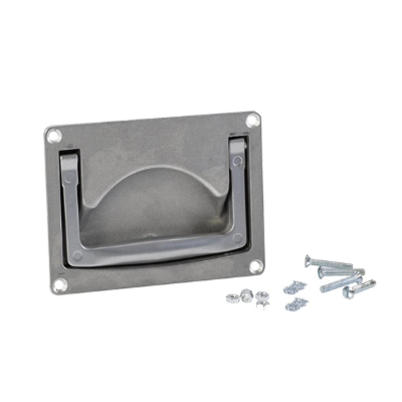 Carrying handle fold-out