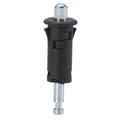 Pin hinge for clipping in