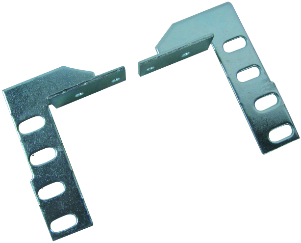 Mounting brackets for cable support rail