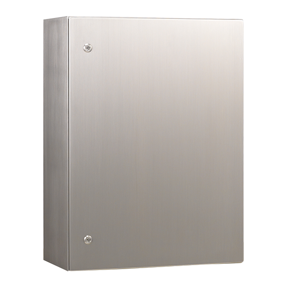 Wall-mount enclosures series 33, stainless steel, single door