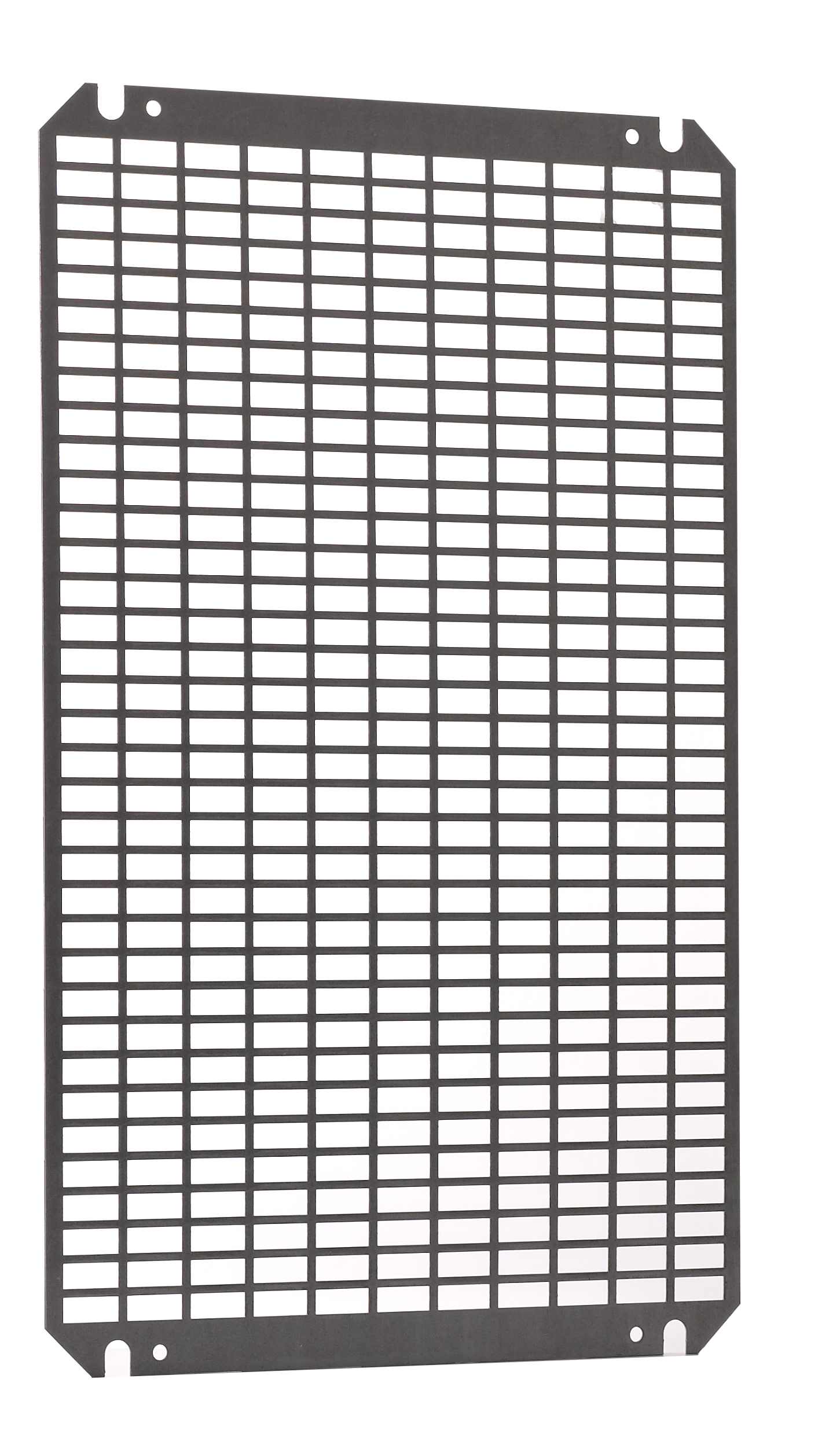 Mounting plate perforated